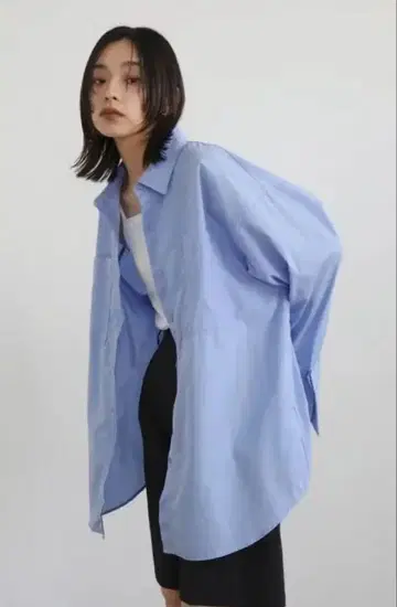 LIAN hellam 빅 포켓 오버 사이즈 셔츠