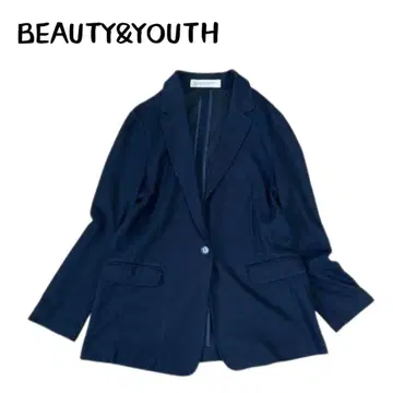 BEAUTY&YOUTH 테일러드 자켓 네이비 자켓