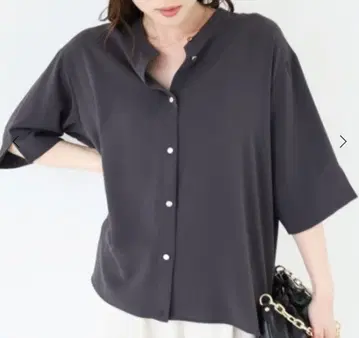 새상품급 le.coeur branc 2WAY 조젯 블라우스