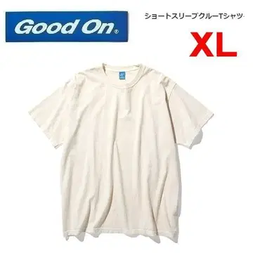 굿온 크루 티셔츠 P-내추럴 XL GOST-701