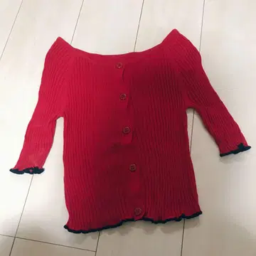 deisy 데이지 2way 오프숄더 가디건