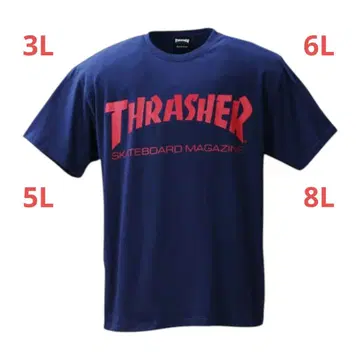 THRASHER 반팔 T셔츠 luts5