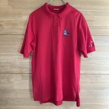 USA제 90년대 밤반 캣 셔츠 피케 셔츠 골프