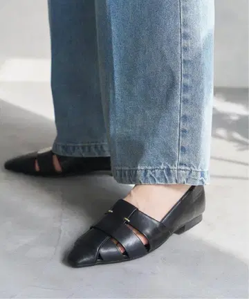 LE TALON 프렌치 소프트 그루카 플랫 신발 22cm