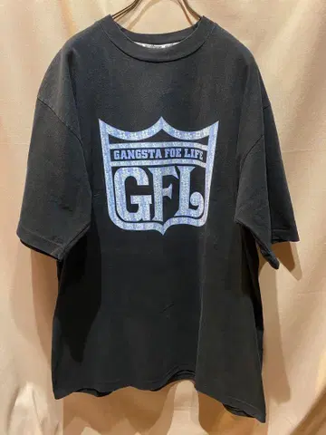 GFL 로고 빅 실루엣 티셔츠 WEST WEAR USA XL