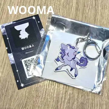 WOOMA 이치마루 나인 시부야 109 팝업 키링 카드