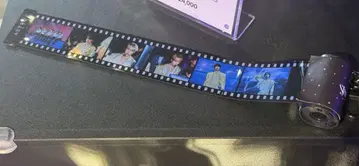 ASTRO Stargraphy 미디어 전시회 사진 필름 키링