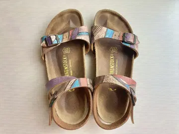 BIRKENSTOCK 샌들 38 멀티 컬러