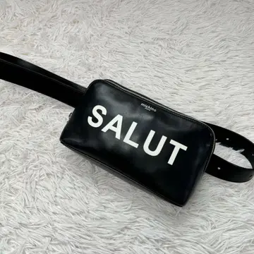 [새상품급] michino paris 숄더백 블랙 SALUT