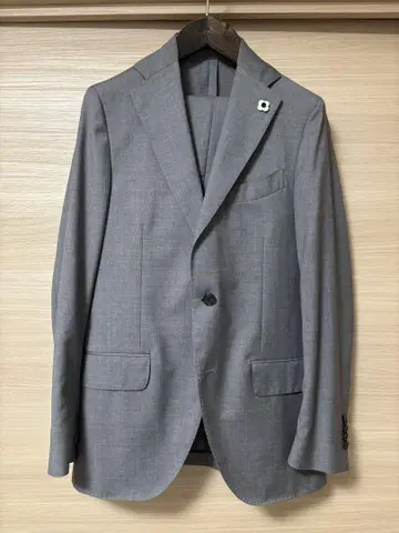 LARDINI 그레이 44 비즈니스 정장 자켓