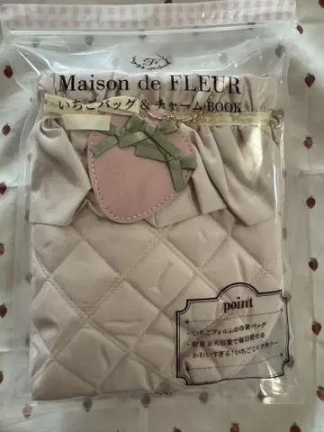 메종 드 플뢰르 딸기 백&참 book Maison de FLEUR