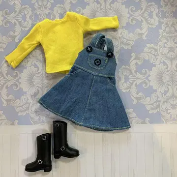 리카짱 미니언 미니언을 정말 좋아해요 셔츠 원피스 의류 부츠