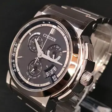 컨디션 최상 CITIZEN 시티즌 Series8 블랙 실버 솔라