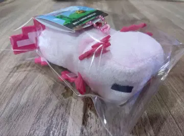 마인크래프트 우파루파 핑크 봉제 인형 키링
