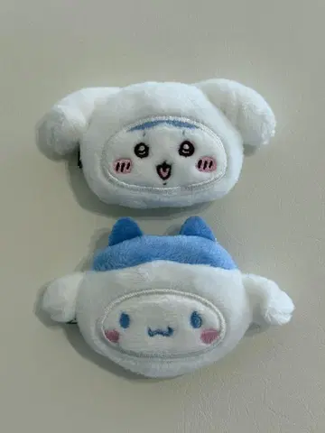 치이카와 (먼작귀) 산리오 헤어 클립 하치와레 시나몬