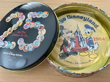 도쿄 디즈니랜드 25주년 기념 캔뱃지풍 엽서 세트