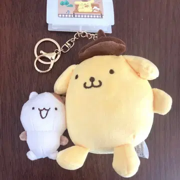 새상품 산리오 폼폼푸딩 머핀 참 키링 모찌모찌