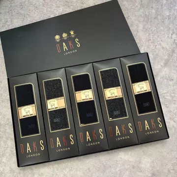 DAKS 블랙 삭스 5족 세트