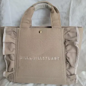 JILL by JILLSTUART 프릴 토트백 베이지