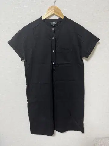 아페쎄 반팔 원피스 S 블랙