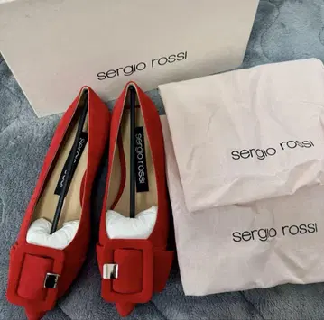 세르지오로시 스틸레토 스웨이드 펌프스 SR MILANO MIA