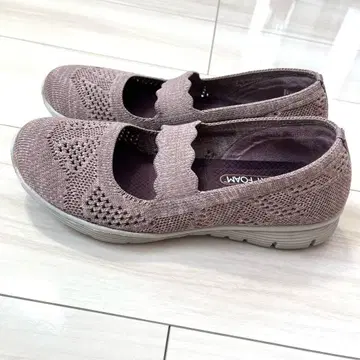스케쳐스 초경량 슬립온 메쉬 발레 슈즈 Skechers