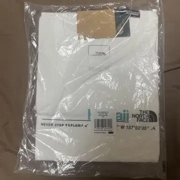 THE NORTH FACE 하와이 한정판 티셔츠 S 사이즈