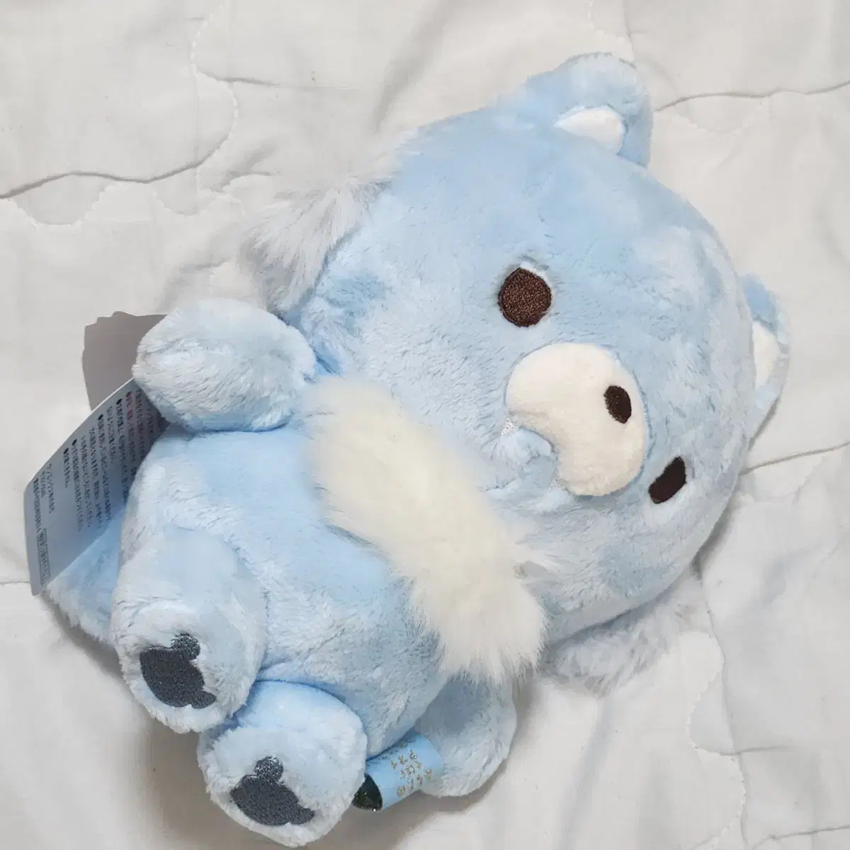 RILAKKUMA | 리락쿠마 Rilakkuma Blue Wolf Aoikoogami Posing Doll  #리락쿠마,#아오이코,#늑대,#포징,#인형 on Bunjang Global Site.