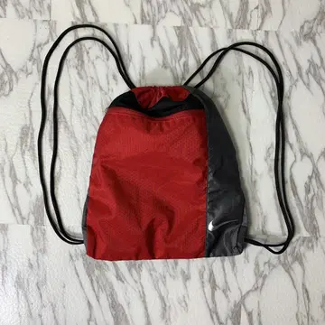 나이키 립스탑 냅색 리플렉트 로고 레드 그레이