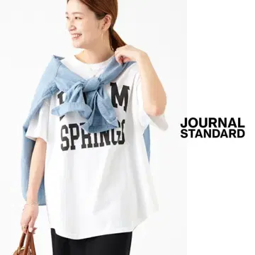 JOURNAL STANDARD 프린트 티셔츠 반팔