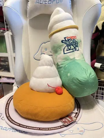 코메다 커피점 봉제 인형 2개 세트(시로느와르/소다 플로트)