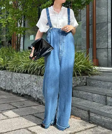 doudou 데님 살로펫 프리 사이즈