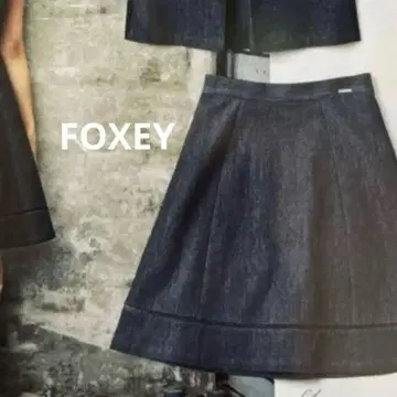 foxey 폭시 폭시 뉴욕 데님 스커트 40 M