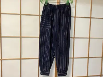 마쓰자카 목화 몸빼 정네이비 나염 면 100%