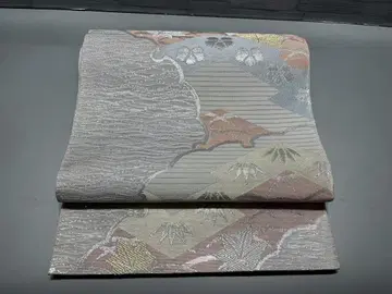 순수 실크 여름 오비 후쿠로 오비 가와시마 직물