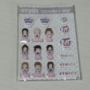 twice Touchdown twice 라이브 굿즈 씰