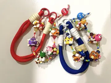 손글씨 비즈 m&m's 자라자라 스트랩