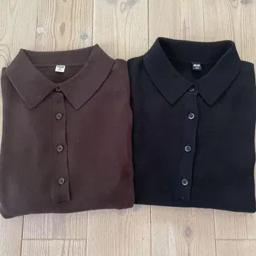 UNIQLO 폴로 니트 반팔 2매 세트 XL
