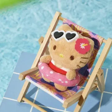 한국 한정판 일광화상 키티 키링 올리브영