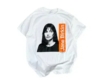 Jane Birkin 티셔츠 M 사이즈 화이트