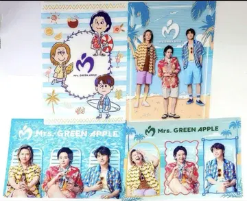 Mrs.GREENAPPLE 비주얼 시트 4장 세트