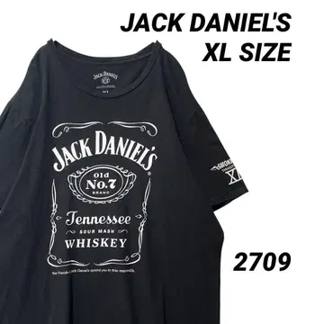 JACK DANIEL'S 잭 다니엘 백 프린트 티셔츠 XL