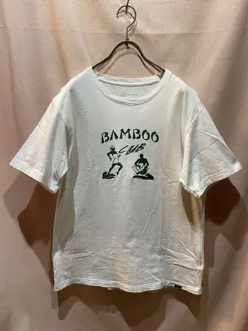 Johnbull BAMBOO CLUB 화이트 티셔츠