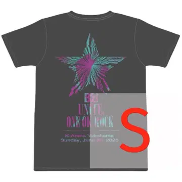 B'z UNITE#02 원오크 콜라보 티셔츠 S 사이즈