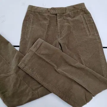 타미힐피거 카키 코듀로이 치노 팬츠