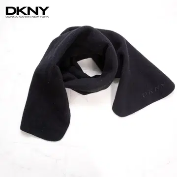 DKNY 다나 카란 뉴욕 플리스 머플러 블랙 @BH24