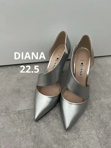 DIANA 다이애나 실버 하이힐 펌프스 결혼식 파티