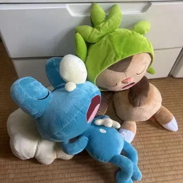 포켓몬 센터 첫 꿈 봉제 인형 개구마르 도치마론 중고품
