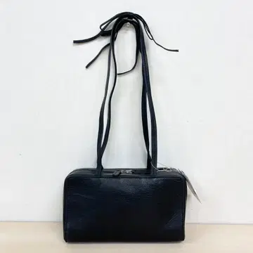 택 포함 퍼스트핸드 가죽 리본 보스턴 백 숄더백