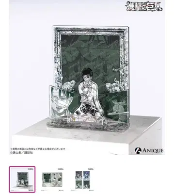 진격의 거인 리바이 디오라마 아크릴 스탠드 Anique 하늘과 땅의 전투